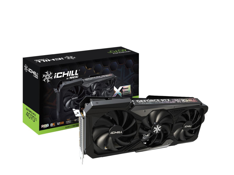 INNO3D GeForce RTX 4070 Ti iChill X3 12GB GDDR6X